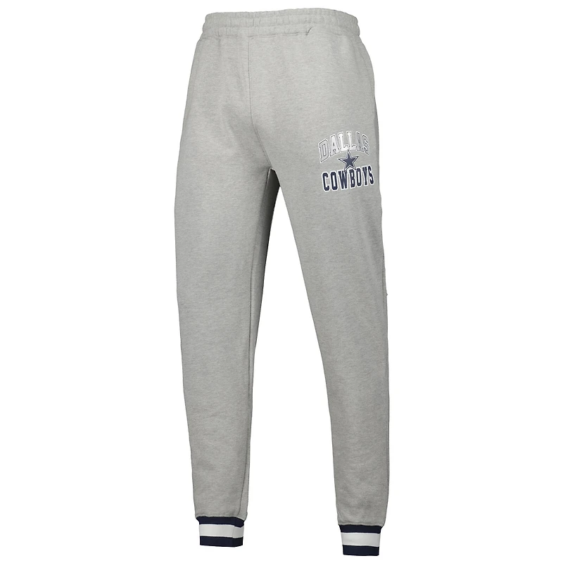 Pantalon de jogging en polaire Blitz pour homme Starter Heather Grey Dallas Cowboys