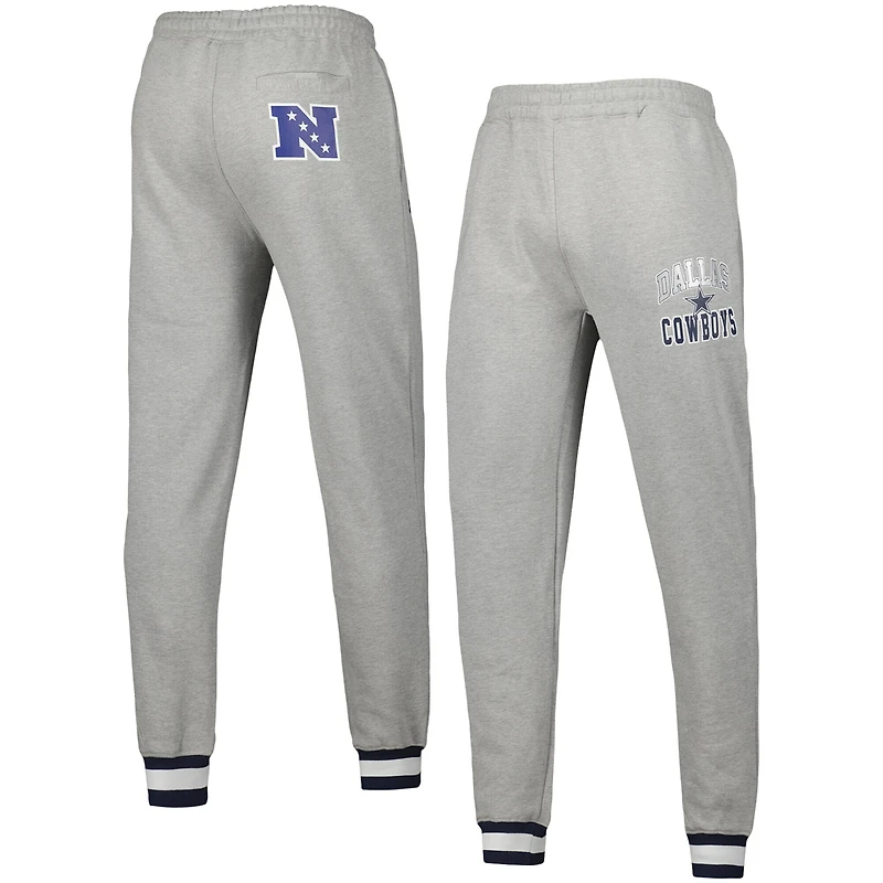 Pantalon de jogging en polaire Blitz pour homme Starter Heather Grey Dallas Cowboys