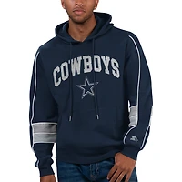 Sweat à capuche pour hommes Starter Navy Dallas Cowboys Captain