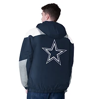 Veste à capuche Starter bleu marine Dallas Cowboys pour homme