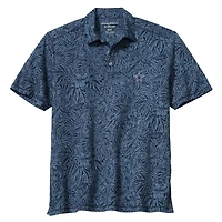 Polo Tommy Bahama pour homme, bleu marine, Dallas Cowboys, IslandZone Wild Hibiscus Tri-Blend