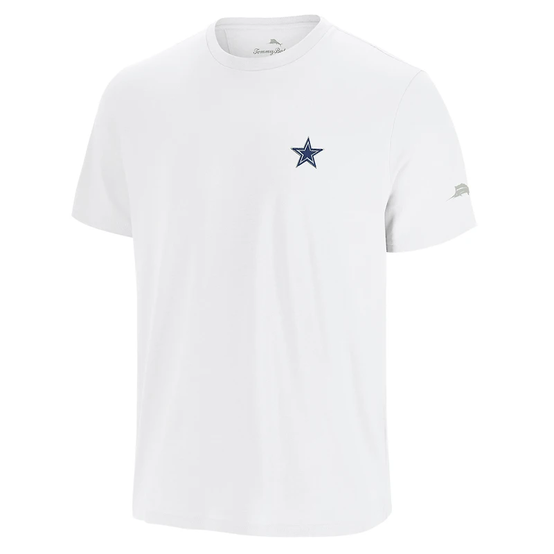 Men's Tommy Bahama White Dallas Cowboys Sport Torchdown Graphic T-Shirt