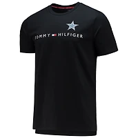 T-shirt graphique Tommy Hilfiger noir Dallas Cowboys pour hommes