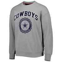 Men's Tommy Hilfiger Heather Gray Dallas Cowboys Ronald Crew Sweatshirt