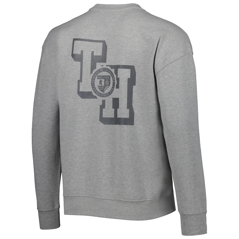 Men's Tommy Hilfiger Heather Gray Dallas Cowboys Ronald Crew Sweatshirt