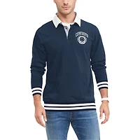 Men's Tommy Hilfiger Navy Dallas Cowboys Cody Rugby Long Sleeve Top