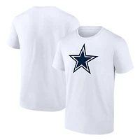 Men's  White Dallas Cowboys Primary Logo T-Shirt