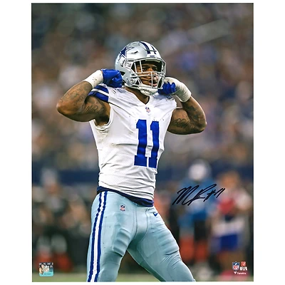 Photographie autographiée de Micah Parsons des Cowboys de Dallas, 16'' x 20''