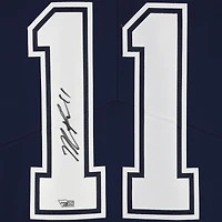 Maillot Nike Elite bleu marine autographié par Micah Parsons des Dallas Cowboys
