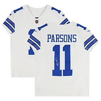 Micah Parsons Dallas Cowboys Autographed Nike White Elite Jersey