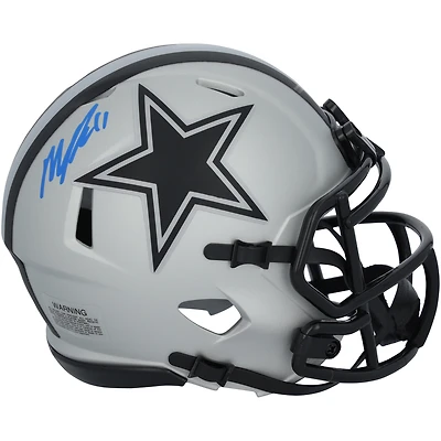 Casque Riddell Rave Speed ​​Mini autographié par Micah Parsons des Cowboys de Dallas
