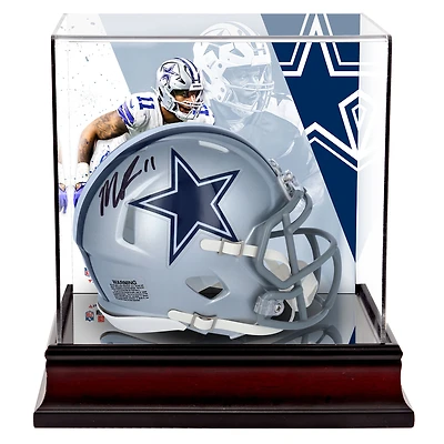 Casque Riddell Speed ​​Mini autographié par Micah Parsons des Dallas Cowboys avec étui de luxe pour mini casque