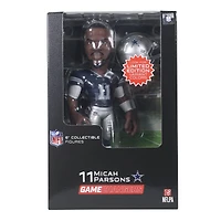 Figurine en vinyle GameChanger de 6 pouces de Micah Parsons Dallas Cowboys Series 4 - Recherchez des variantes de couleurs unies rares