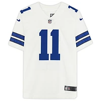 Maillot Nike dédicacé par Micah Parsons White Dallas Cowboys