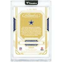 Michael Irvin Dallas Cowboys Autographed 2023 Panini Flawless Champions #3X-MIN #18/20 Card