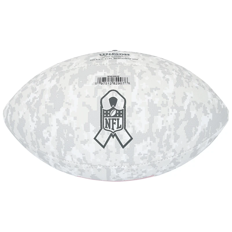 Michael Irvin Dallas Cowboys Autographed 2024 Salute To Service Wilson Football 