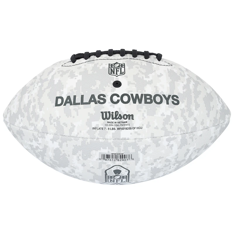 Ballon de football Wilson autographié par Michael Irvin des Cowboys de Dallas en 2024