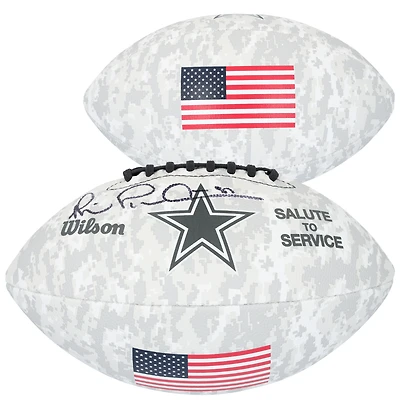 Ballon de football Wilson autographié par Michael Irvin des Cowboys de Dallas en 2024