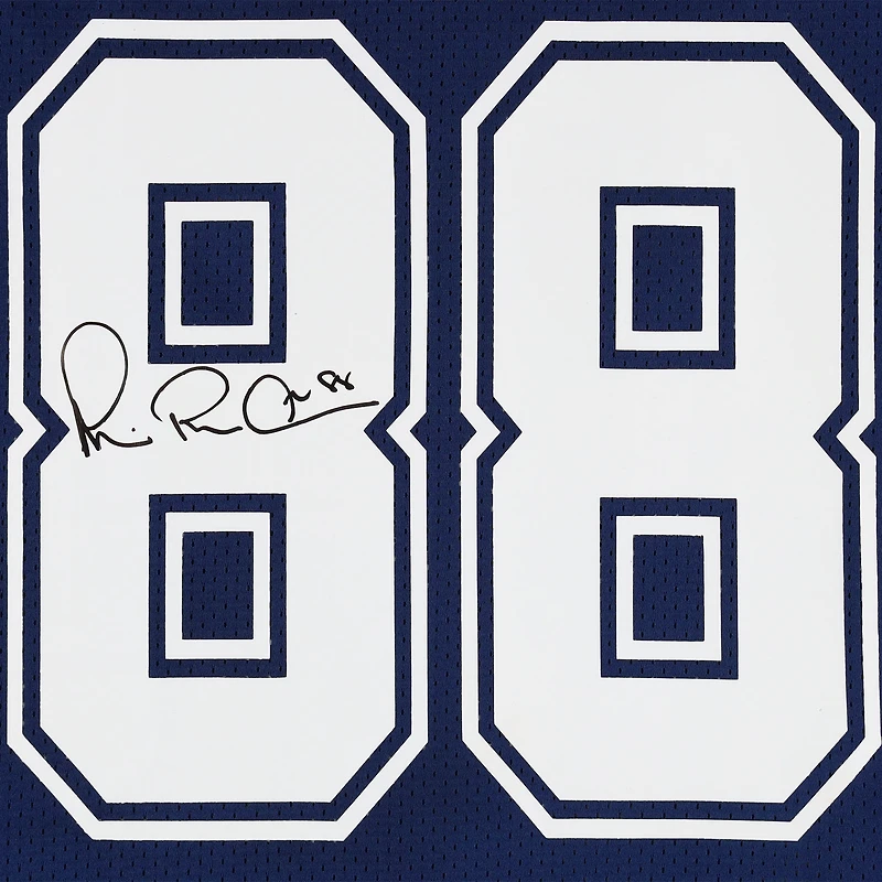 Maillot authentique autographié bleu 1996 Mitchell & Ness des Cowboys de Dallas de Michael Irvin