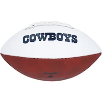 Michael Irvin Dallas Cowboys Autographed Franklin White Panel Football 