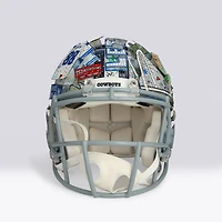 Casque Riddell Speed ​​Authentic autographié par Michael Irvin (Dallas Cowboys) - Illustration de Charles Fazzino - WN55916653