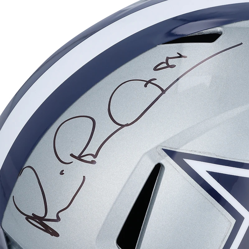 Michael Irvin Dallas Cowboys Autographed Riddell Speed Replica Helmet 