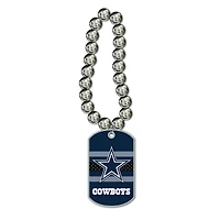 Collier avec plaque d'identité géante MOJO Dallas Cowboys