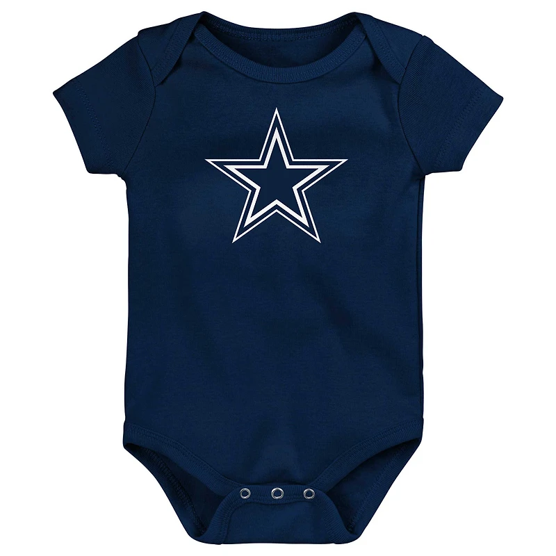 Body bleu marine avec logo de l'équipe des Dallas Cowboys pour nouveau-né et nourrisson