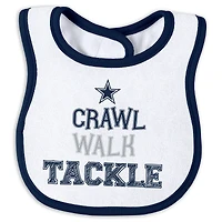 Ensemble de nuit et jeu pour nouveau-nés nourrissons par Erin Andrews Dallas Cowboys