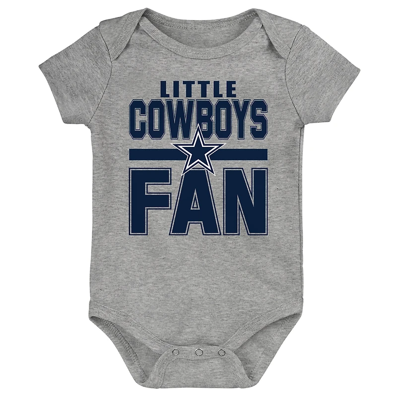 Ensemble 3 pièces pour nouveau-né Outerstuff Dallas Cowboys Little Tike