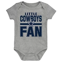 Ensemble 3 pièces pour nouveau-né Outerstuff Dallas Cowboys Little Tike