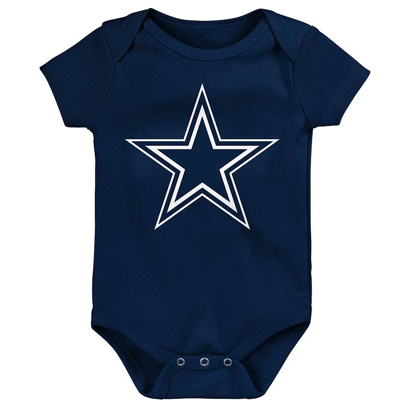 Ensemble 3 pièces pour nouveau-né Outerstuff Dallas Cowboys Little Tike
