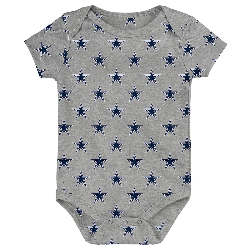 Ensemble 3 pièces pour nouveau-né Outerstuff Dallas Cowboys Little Tike