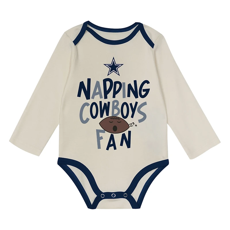 V114013 COW 000 Ensemble de 3 pièces NFL Little Champ Creeper KIDINFSEC HK1N1FH98_000_COW #1