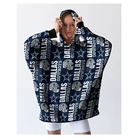 Couverture à capuche portable Pegasus Dallas Cowboys Homefield Logo Repeat