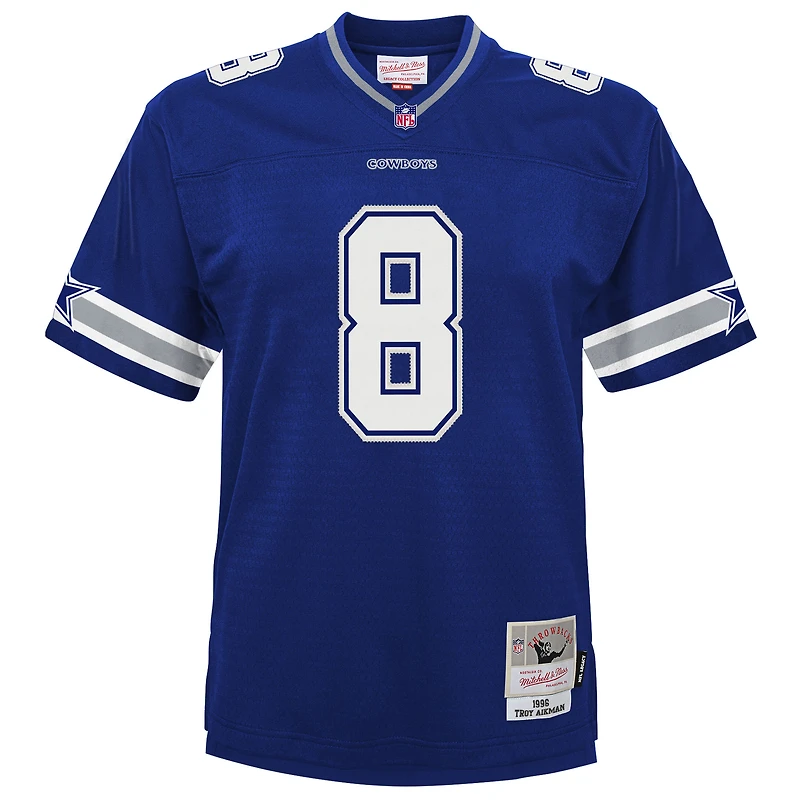 Preschool Mitchell & Ness Troy Aikman Navy Dallas Cowboys 1996 Retired Player Legacy Jersey