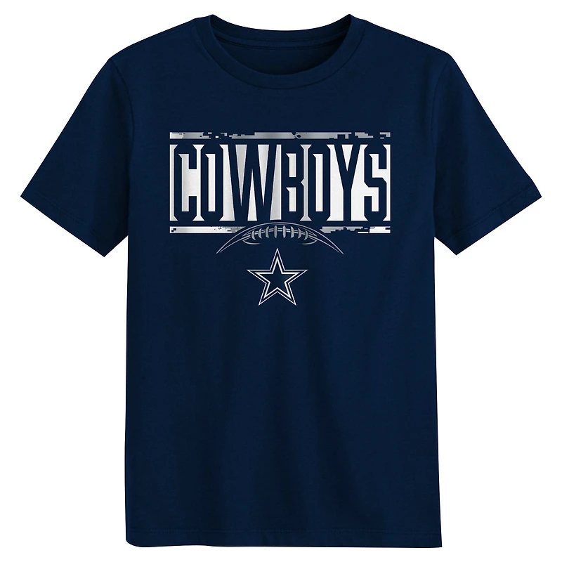 T-shirt Blitz des Cowboys de Dallas la marine préscolaire