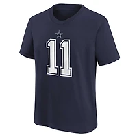 T-shirt avec nom et numéro de joueur des Dallas Cowboys Nike Micah Parsons pour enfants d'âge préscolaire