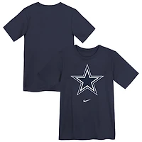 T-shirt Nike bleu marine avec logo Legend Performance des Cowboys de Dallas pour enfant d'âge préscolaire
