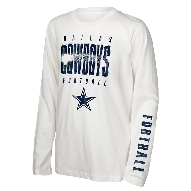 Ensemble de t-shirts « The Mix » pour enfants d'âge préscolaire Outerstuff des Cowboys Dallas