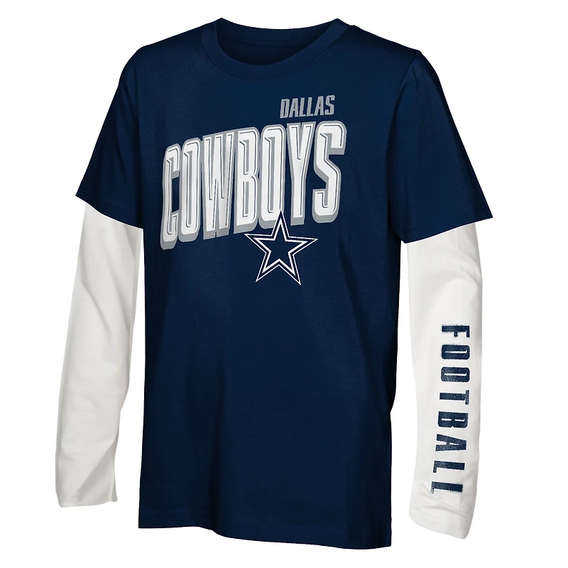 Ensemble de t-shirts « The Mix » pour enfants d'âge préscolaire Outerstuff des Cowboys Dallas