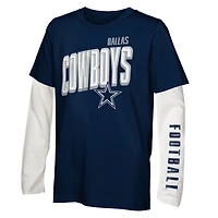 Ensemble de t-shirts « The Mix » pour enfants d'âge préscolaire Outerstuff des Cowboys Dallas