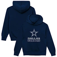 Preschool Outerstuff  Navy Dallas Cowboys Back to Basics Hoodie
