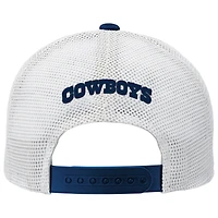 Casquette ajustable Core Lockup Trucker des Cowboys de Dallas de la marine Outerstuff pour enfants d'âge préscolaire