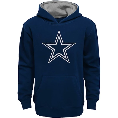 Sweat à capuche Prime bleu marine des Cowboys de Dallas pour enfants d'âge préscolaire Outerstuff