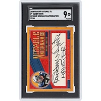 Randy White Dallas Cowboys Autographed 2008 Playoff National Treasures Notable Nicknames #9 #25/50 SGC Authenticated 9 Card with "Manster!" Inscription