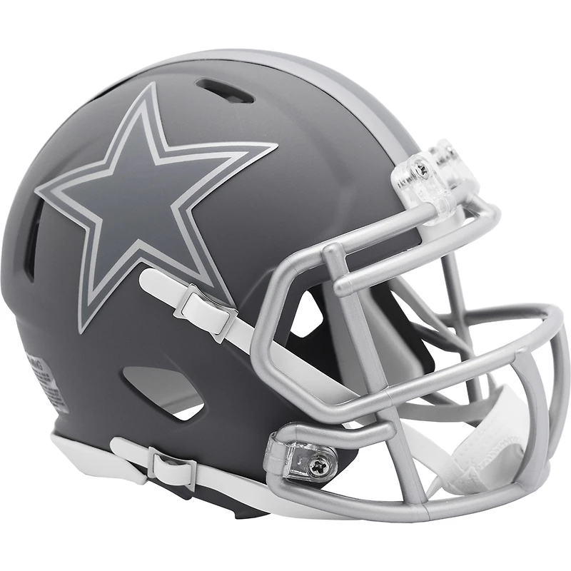 Casque Riddell Dallas Cowboys 2024 Slate Alternate Speed ​​Mini