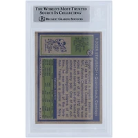 Carte de recrue authentifiée signée par Roger Staubach des Dallas Cowboys Topps #200 de 1972, présentée par des fanatiques de Beckett