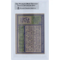 Carte de recrue authentifiée signée Roger Staubach Dallas Cowboys Topps #200 de 1972 avec l'inscription « HOF 85 » et dont les fanatiques ont été témoins