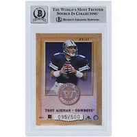 Roger Staubach Dallas Cowboys Autographed 2000 Donruss Passing the Torch #PT-17 Beckett Fanatics Witnessed Authenticated 10 Card